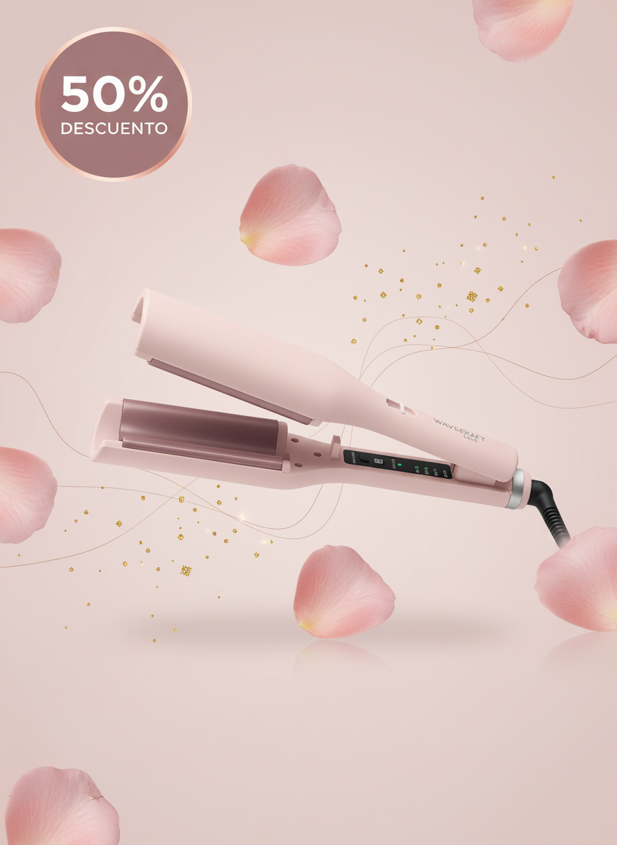 Wavy Curler con pétalos